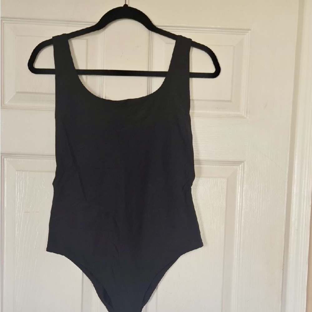 Aerie  Black One Piece Swimsuit